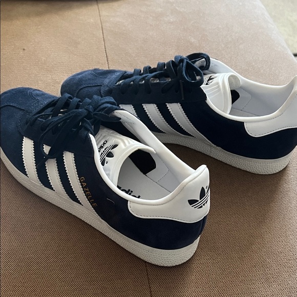 Navy Blue And White Adidas